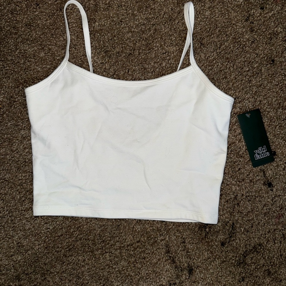 Wild Fable White Camisole Top